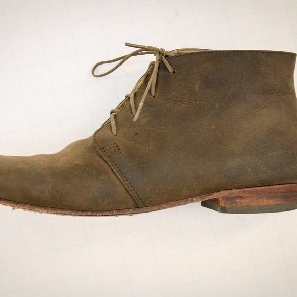 Nisolo Isa Boot - Brown Nubuck Booties - Picture 4 of 7